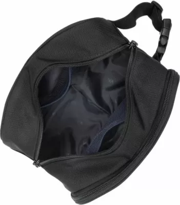 Çantë tualeti RIVACASE ECO 8409, RPET poliester, 215×160×120 mm, e zezë