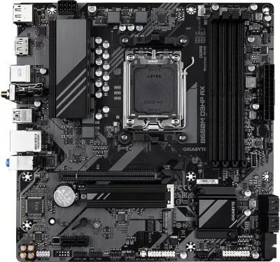 Pllakë amë Gigabyte B650M D3HP AX, Socket AM5, DDR5, WiFi 6E, 2.5GbE LAN