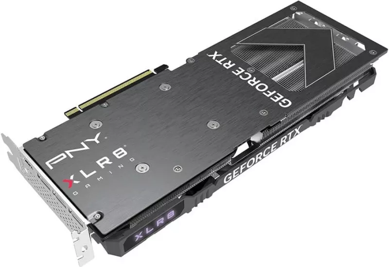 Kartelë grafike PNY GeForce RTX 4070 SUPER XLR8 Gaming VERTO EPIC-X RGB, 12 GB, e zezë