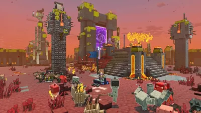 Lojë Nintendo Minecraft Legends Deluxe Edition, Nintendo Switch