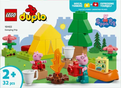 Set ndërtimi LEGO DUPLO Peppa Pig 10452, 32 pjesë, shumëngjyrësh