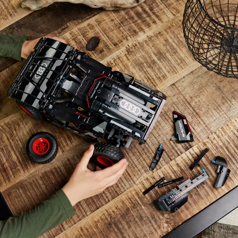 Set ndërtimi LEGO Audi RS Q e-tron, 10 vjet, Plastikë, 914 pjesë, 1.86 kg