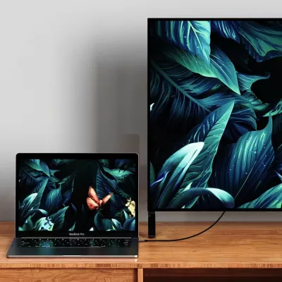 Kabllo DisplayPort në DisplayPort Tech-Protect UltraBoost 2m, 4K 60Hz, e zezë