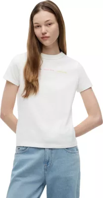 Maicë për femra Tommy Hilfiger Jeans DW0DW22905, krem