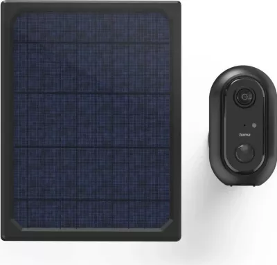 Kamerë monitorimi Hama 176615, wireless, Full HD, microSD, e zezë
