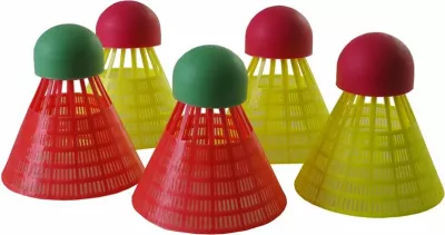Shigjeta speedminton Dunlop, të verdha e të kuqe
