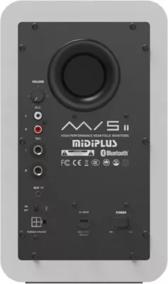 Monitorë studio MIDIPLUS Mi5 v2, Bluetooth 5.0, të bardhë, set 2 copë