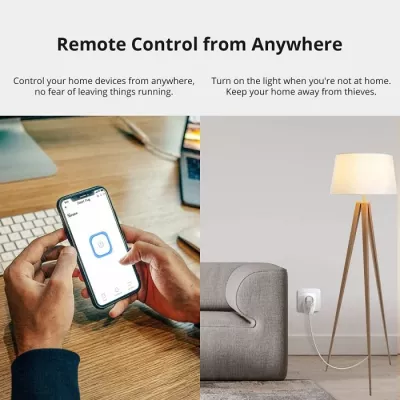 prizë smart Wi‑Fi SONOFF S26R2TPF-DE, EU Type-F, 16A/4000W, e bardhë