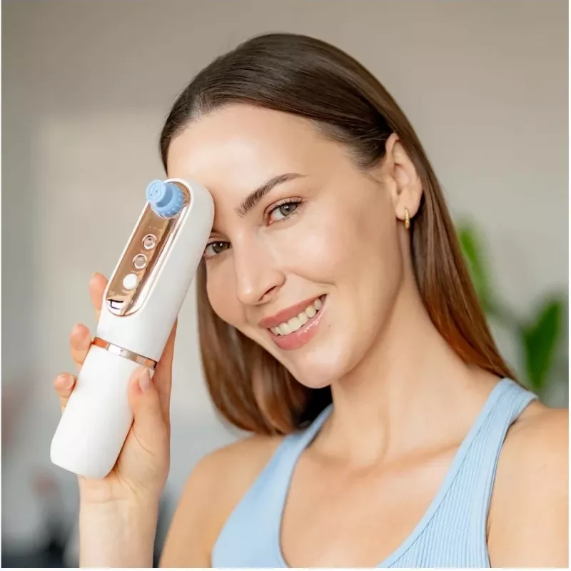 Pajisje fytyre Beautifly B-Hydraclear PRO, 3 shpejtësi, kamerë HD, e bardhë