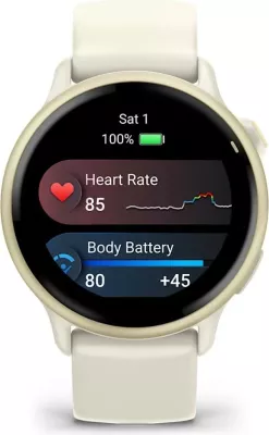 Smartwatch Garmin vivoactive 6 bone lunargold