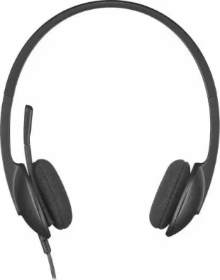 Kufje me mikrofon Logitech H340 (981-000475) USB, kabllo 1.8 m, të zeza