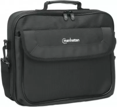 Çantë laptop MANHATTAN Cambridge Clamshell 14.1, e zezë