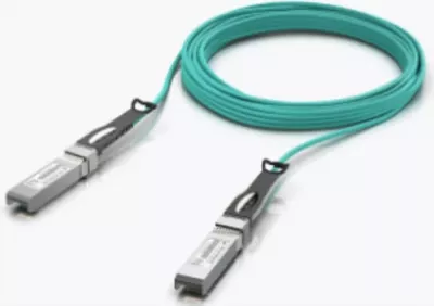 Kabllo optike aktive Ubiquiti UACC-AOC-SFP10-30M, 30m, SFP+, turkuaz