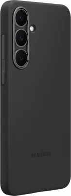 Mbështjellës silikoni Samsung Galaxy S25 FE i zi