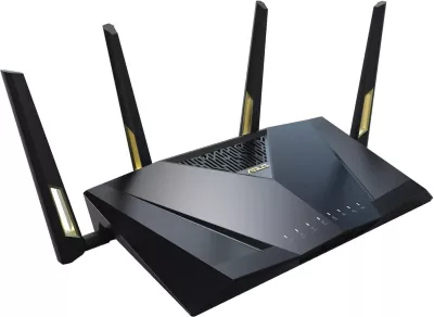 Ruter ASUS RT-AX88U, Gigabit Ethernet 2.4 GHz / 5 GHz, Wi-Fi 6, i zi