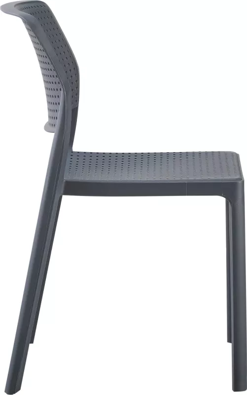 Karrige për jashtë COMFEE FH6101.03 polipropileni, ngjyrë gri, 41x57x82H cm