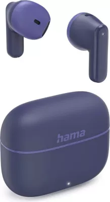 Kufje Hama True Wireless Freedom Light II, Bluetooth 5.3, ngjyrë kaltër