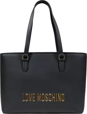Çantë për femra Love Moschino JC4190PP1, e zezë me detaje ari