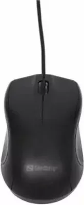 Maus SANDBERG 631-01, optik 1200 DPI, me kabllo USB 1.5 m, i zi