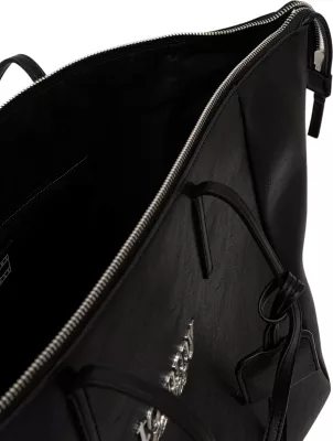 Çantë tote për femra Tommy Hilfiger TJW Bold Tote AW0AW18786, e zezë